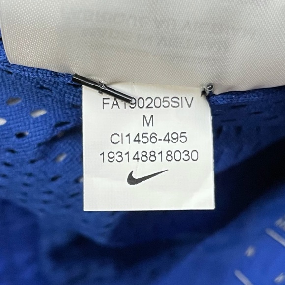 Nike NBA Philadelphia 76ers Wind Pants Royal Blue CI1456-495 Basketball - Picture 12 of 13